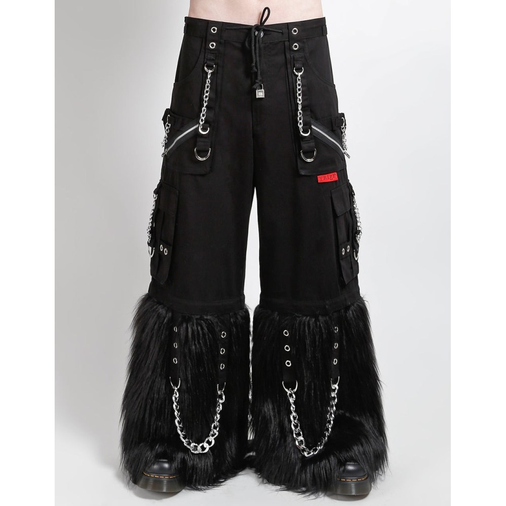 Tripp NYC - Furtastic Super Pantalon large - Fermeture Ã©clair - Noir